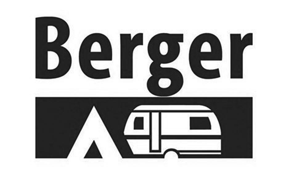 Fritz Berger Logo, Camper und Zelt