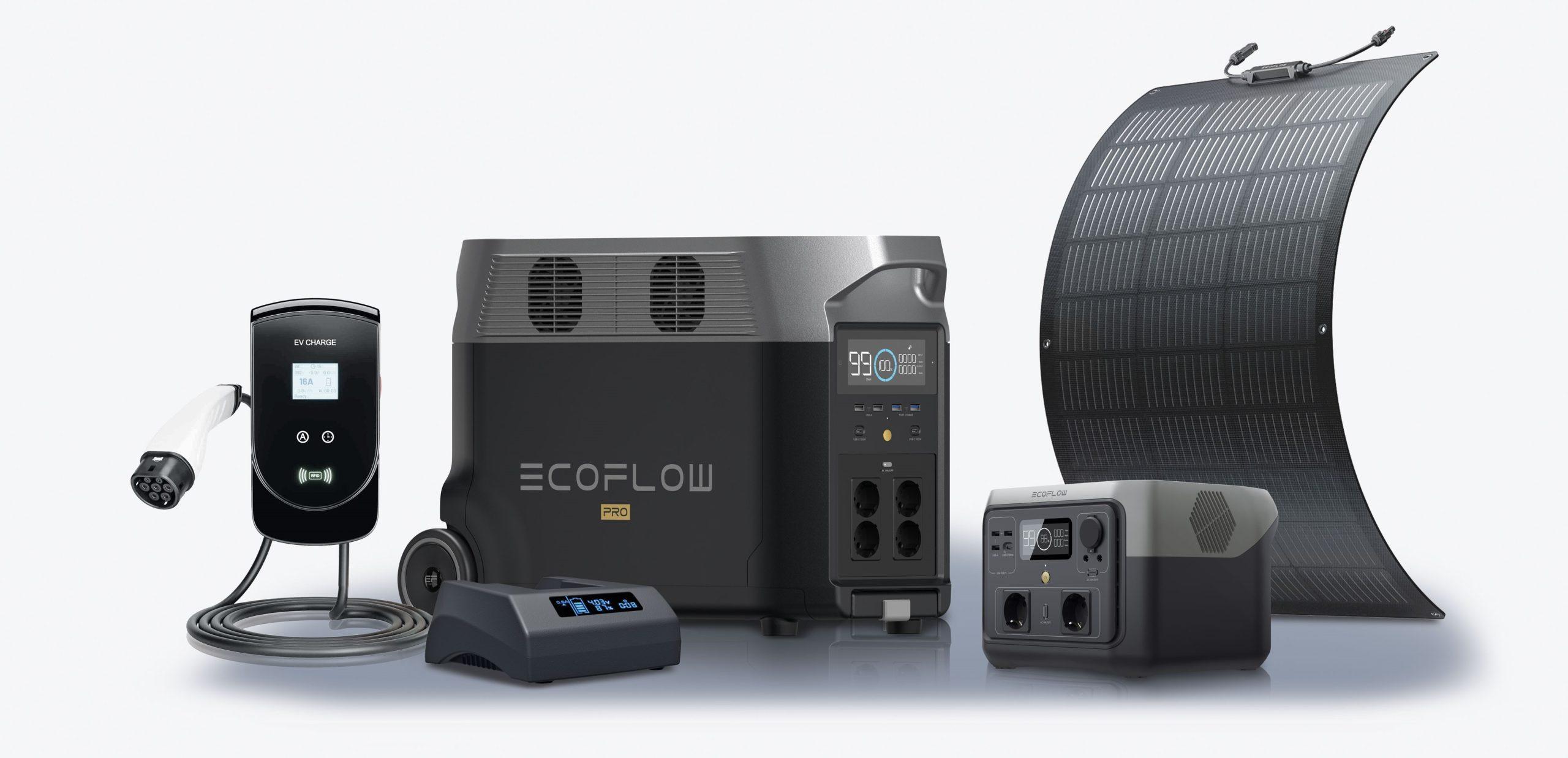 HG Produkte Solarpanele Wallbox Ecoflow Batterie Powertoollader